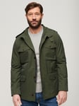 Superdry The Merchant Store Technical Field Jacket, Olive Green