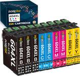 604 Xl Cartouche D'Encre Compatibles Pour Epson 604 Cartouche 604Xl Multipack Pour Cartouche Epson Xp 2200 Xp 2205 Pour Xp 3200 Xp 4200 Xp 3205 Xp 4205 Workforce Wf 2930 Wf 2935 Wf[DYJ073782]