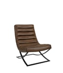 Artwood Brooks Hvilestol Skinn Chocolate Brown