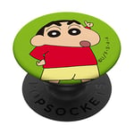 Crayon Shin-chan Shin-chan is a popular person PopSockets Grip and Stand for Phones and Tablets