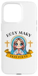 iPhone 15 Pro Max Holy Mother Mary Pray for Us Catholic Religious for Kids Case