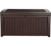 Keter Borneo 416L Outdoor Garden Storage Box - Brown