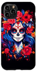 Coque pour iPhone 11 Pro Dia De Los Muertos Masque La Catrina