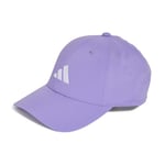 adidas Mixte Bball Cap LT EMB New Logo, Violet Fusion/White, XS