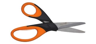 MasterClass Scissors, Multi-use Kitchen Scissors with Duo-Tone Coloured Handles, for Several Materials, 20cm, Carded