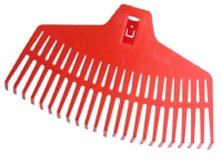 Profix Plastic rake for leaves 23-teeth unmounted 420mm - 12253