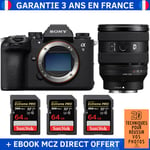 Sony A9 III + FE 20-70mm f/4 G + 3 SanDisk 64GB Extreme PRO UHS-II SDXC 300 MB/s + Ebook '20 Techniques pour Réussir vos Photos' - Appareil Photo Professionnel