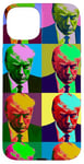 iPhone 15 Plus President Donald J. Trump Mug Shot Retro Pop Art Case