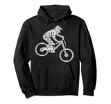 Mountain Bike Downhill MTB Biking Cycling Biker Kids Boys Pullover Hoodie