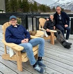 Canadian Outdoor Caribou Lodge-Premium Stol Sedertre Adirondack