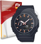 atFoliX 3x Screen Protection Film for Casio GMA-S2100-1AER matt&shockproof