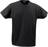 T-shirt svart strl. l jobman workwear