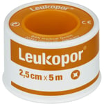 Leukopor Kirurgtejp 2,5cmx5m