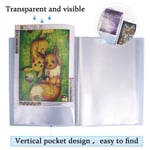 Folder Storage Book Paper Storage Bag Paper Bag Semi-Transparent Information Book.