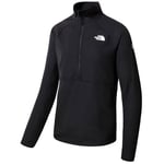 THE NORTH FACE Men's Summit Futurefleece Lt 1/2 Zip Sweatshirt, Tnf Black/Npf, S