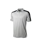 Wilson Staff Homme Polo de Golf, WILSON STAFF 2 TONE POLO, Polyester, Blanc, Taille M, WGA700732MD