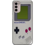 Motorola Moto G41 Genomskinligt Skal Game Boy