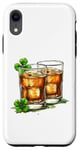 iPhone XR St. Patricks Day Paddys Design Fun to Beers Whiskey Party Case