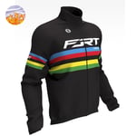 Veste De Vélo Thermique À Manches Longues Pour Hommes,Maillot De Cyclisme D'équipe,Vêtements De Vélo De Route Vtt Imbibés,Sourire,Hiver,2022