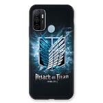 Cokitec Coque pour Oppo A53/A53S Manga Attaque Titans Noir Multicolore