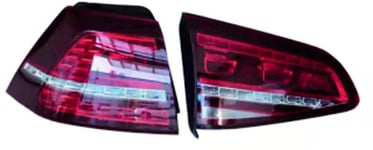 LED-baklyktssats GTI-look Volkswagen Golf VII 2012-2017 exkl. Variant - VW - Golf