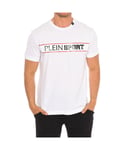 Plein Sport TIPS405 Mens short sleeve t-shirt - White - Size Medium