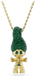 Swarovski 5691939 Good Luck Trolls Pendant Necklace Green Jewellery