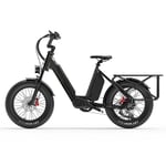 Bezior X500 MAX Cargo E-Bike, 750W Bafang-motor, 37,5Ah Samsung-batteri