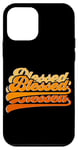 Coque pour iPhone 12 mini Graphisme orange Un graphisme orange tellement béni