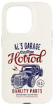 Coque pour iPhone 15 Pro Al's Hotrod Garage Classic Car Custom Al Design