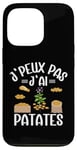 Coque pour iPhone 13 Pro J'Peux Pas J'Ai Patates Jardinier Drôle Pommes De Terre