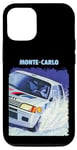 Coque pour iPhone 14 Pro Word Rallye Car 205 Turbo 16 WRC au Rally Monte Carlo