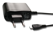 Vhbw 220 V Alimentation Éléctrique , Câble Avec Micro-Usb-Port 1000ma (5v) Pour Doro 6030, Liberto 650, 820, 820 Mini, 825.