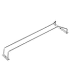 Dianoo Sous Cabinet Stemware Rack Support Support Verre à Vin Cadre Suspendu En Acier Inoxydable 15.8 Pouces 1 Rangée