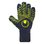 Uhlsport Målvaktshandske Prediction Absolutgrip HN - Navy/Vit/Gul, storlek 7½