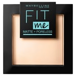 Maybelline New York Fit Me Matte + Poreless Powder 9 g 120 Classic Ivory