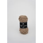 Soft Lama Garn Babylama 50 g beige 22 Svarta Fåret