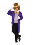 Willy Wonka Deluxe Costume Kids Book Day Fancy Dress Boys Chocolate Factory