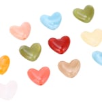 24 Pack Valentines Day Gift Cards With Heart Shaped Stones Plastic Fun DIY AS