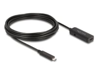 Delock Active Usb 10 Gbps Skjøtekabel Usb Type-C 5 M