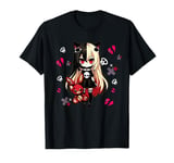 Chibi Kawaii Emo Pastel Goth Girl Japanese Creepy Anime T-Shirt