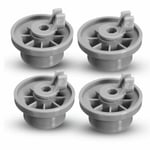 4 x Dishwasher IDS573UK IDS105UK IDS105SUK Lower Basket Wheels For Indesit