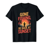 Gone Fishin' Funny Fishing Outdoors T-Shirt