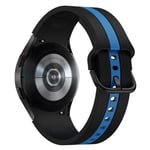 Samsung Galaxy Watch 6 Classic      Silicone Strap   Black/Blue