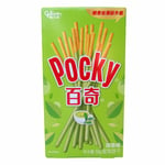 GLICO POCKY BISCUIT STICKS GREEN TEA FLAVOUR (CHINESE VARIETY) - 50G