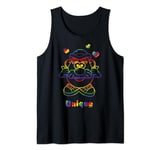 Mr. Potato Head Rainbow Outline Unique Potato Tank Top