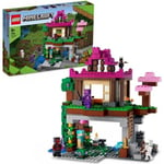 LEGO 21183 Minecraft Le Camp d'Entraenement, Jouet avec Figurines Ninja, Squelet