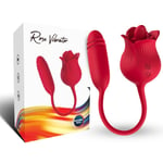 ARMONY - ROSELIP LICKING VIBRATING CLIT  VIBRATOR RED