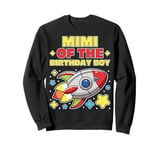 Mimi of the Birthday Boy 2nd Birthday Family Matching Outfit Sweatshirt