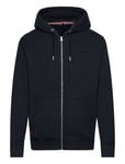 Superdry Essential Logo Zip Hoodie Marinblå